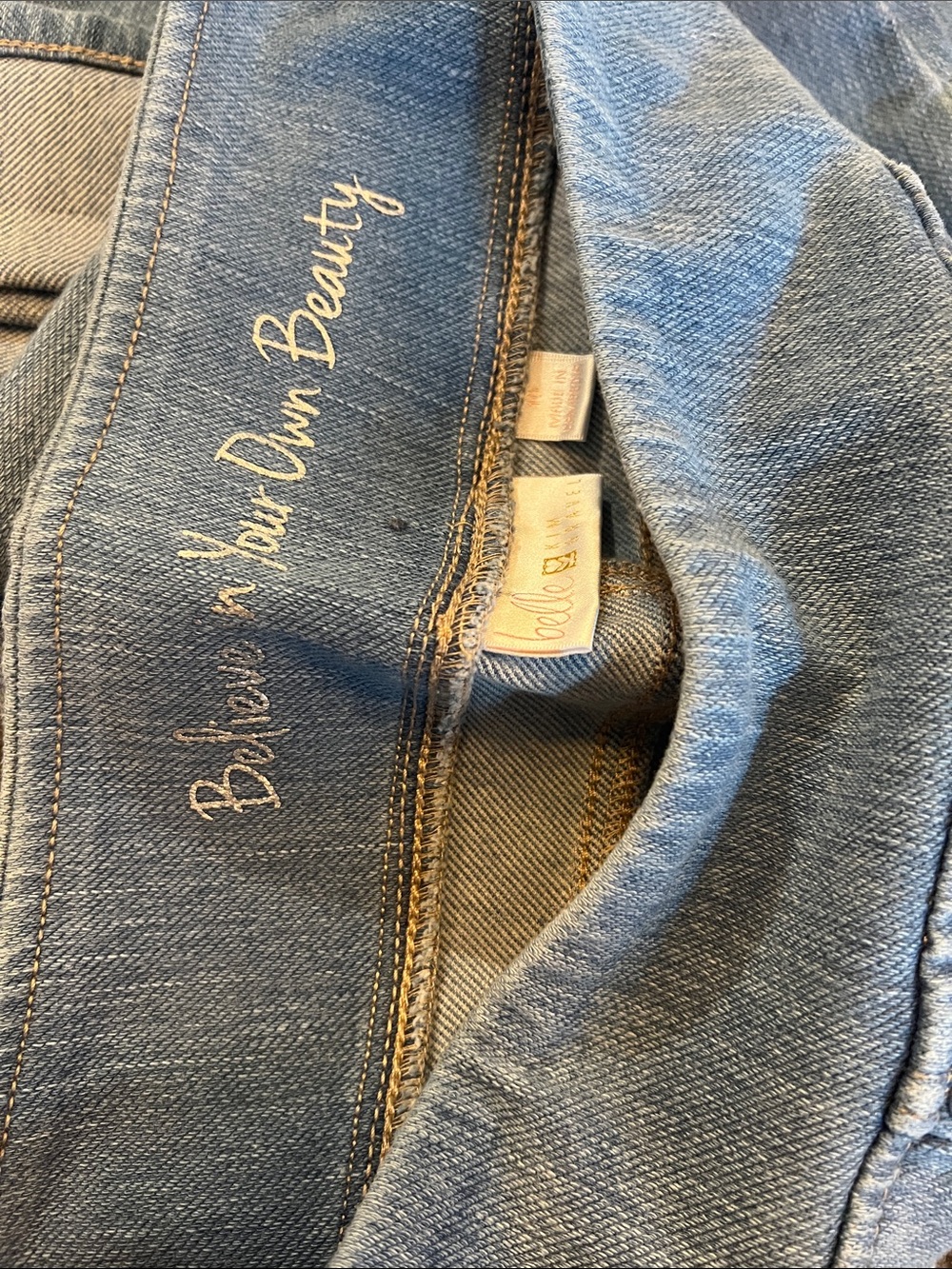 Belle by Kim Gravel Light Blue Skinny Jeans - Picture 2 of 9